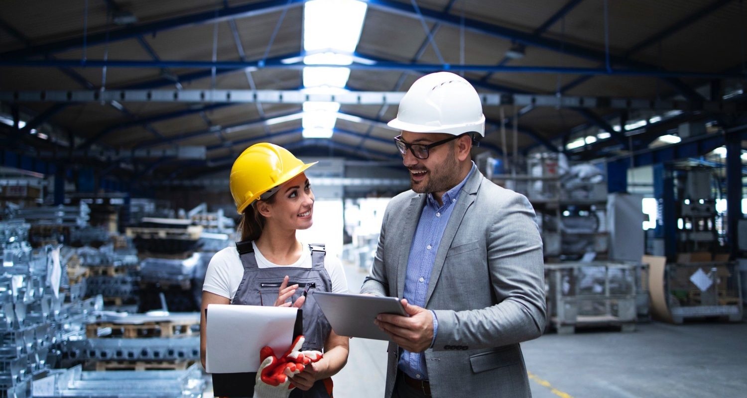 manager-supervisor-worker-discussing-about-production-results-new-strategy-factory-industrial-hall